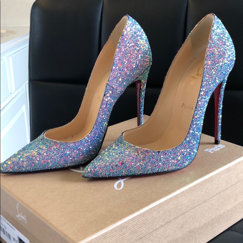 Newww!!! So kate glitter dragonfly 120 heel